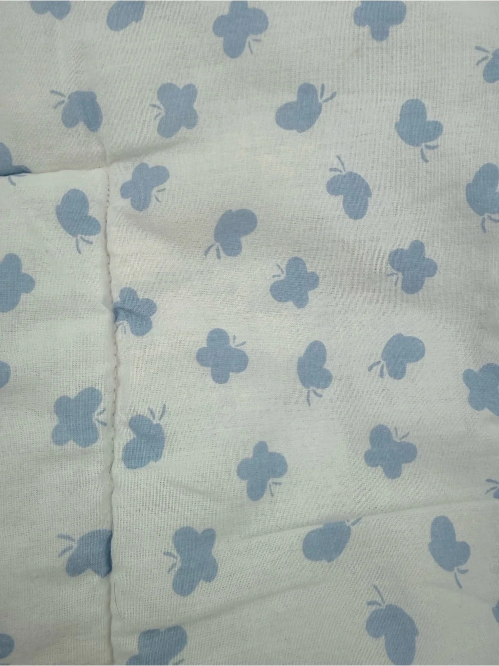Vintage 90s Winnie The Pooh Baby Crib Bedding Quilt Blanket Disney